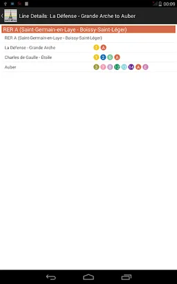 Paris Metro Route Planner screenshot 5