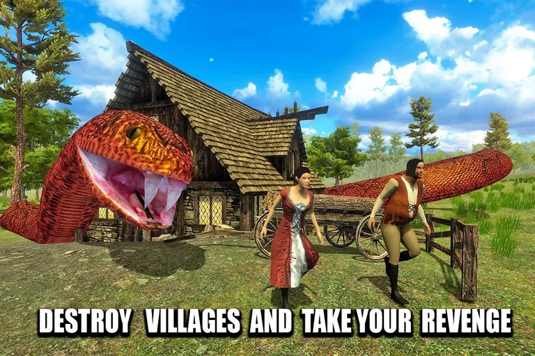 Wild Anaconda Snake Attack 3D screenshot 12