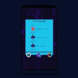 Zai3 Weather Komponents Kustom screenshot 1