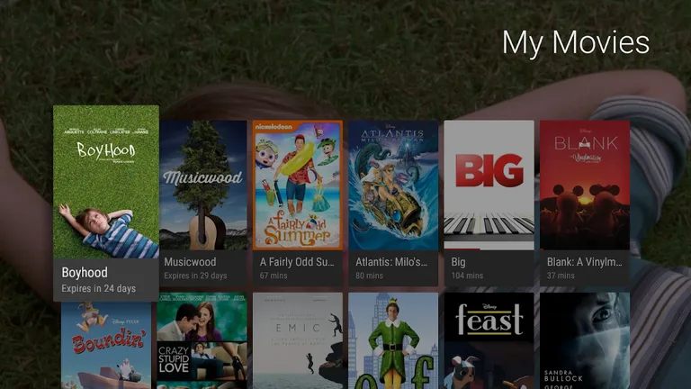 Google TV screenshot 10