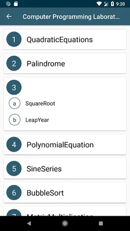 VTU CS Lab Manual screenshot 2