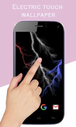 Electric touch wallpaper screenshot 4