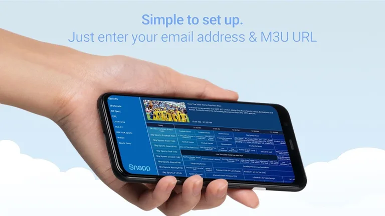 Snapp – IPTV Free, Plex Media & M3U Player screenshot 5