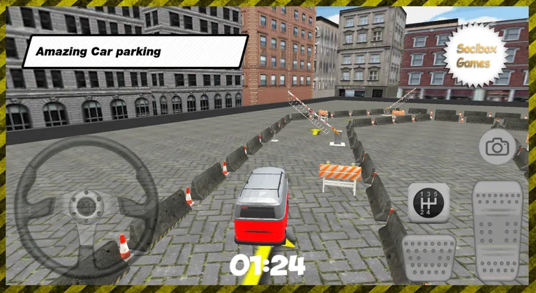 City Van Car Parking screenshot 6