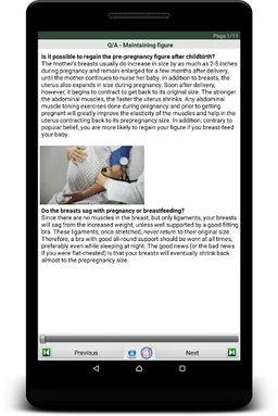 Pregnancy eBook screenshot 15