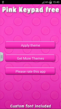 Pink Keypad Free screenshot 7