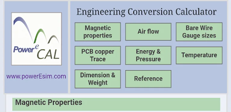 PowerECal - Power Supply & Magnetic Calculator cover image