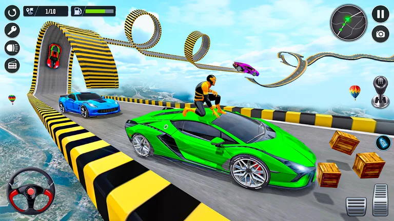 Superhero Car Stunt: Car Games screenshot 4