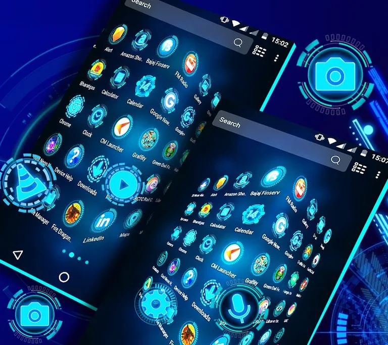 Technology Launcher Theme screenshot 4