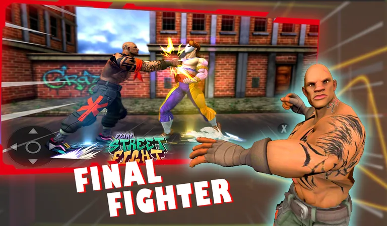 Final Fight- Epic Fighting Games screenshot 2