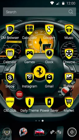 Ferrari Theme screenshot 7