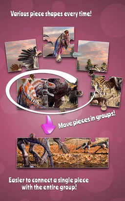 Dinosaurs Jigsaw Puzzle screenshot 5