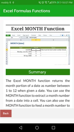 Learn Excel Formulas Functions screenshot 6
