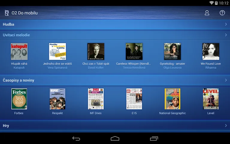 O2 Do mobilu screenshot 1