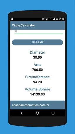 Circle Calculator screenshot 3