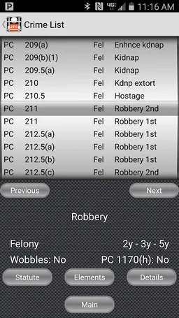 California Crime Finder Pro screenshot 3