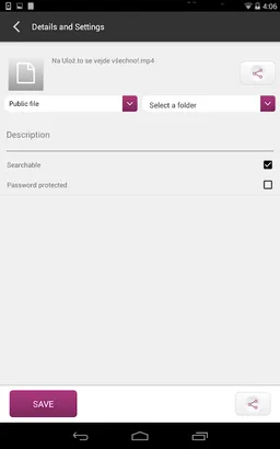 Ulož.to cloud screenshot 13