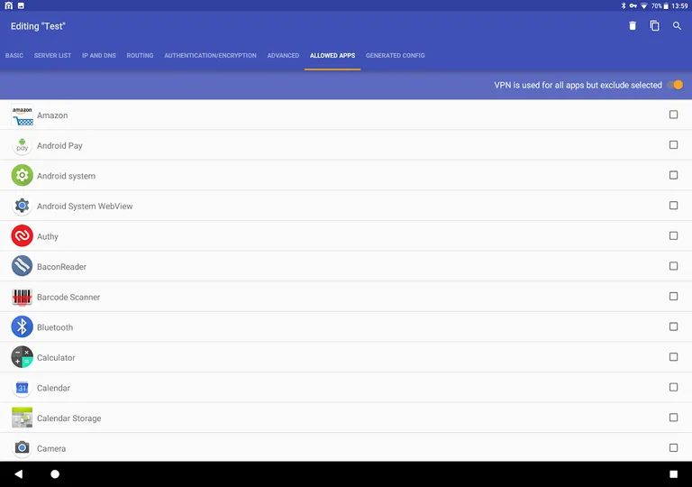 OpenVPN for Android screenshot 8