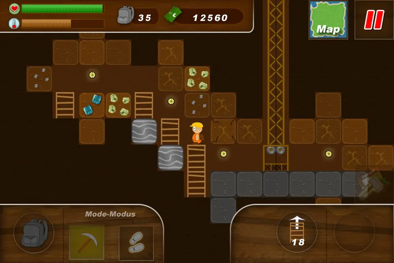 Treasure Miner - a mining game screenshot 1