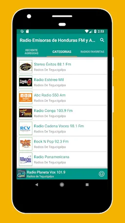 Radios Honduras FM and AM App screenshot 10