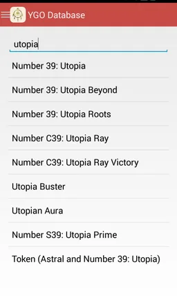 YGO Database screenshot 1