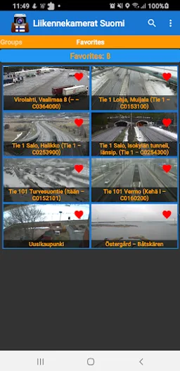 Liikennekamerat Suomi screenshot 1