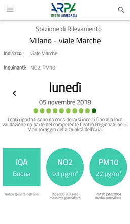Meteo e qualità dell’aria ARPA screenshot 7