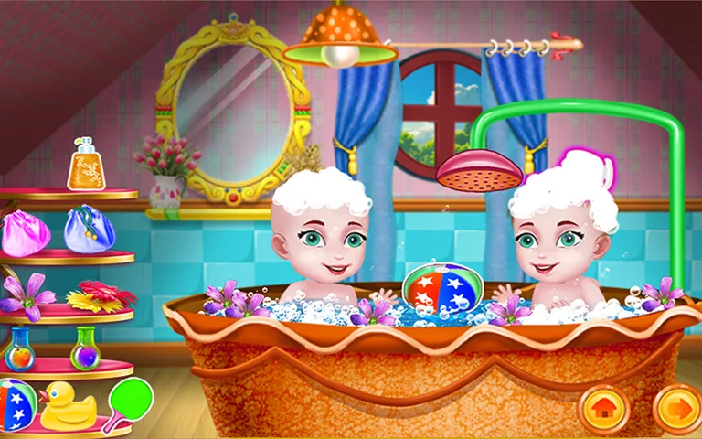 family twins - kids care and bath screenshot 2