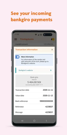 Swedbank corporate screenshot 4