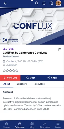 CONFlux screenshot 2