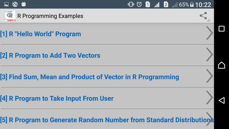 R Programming Examples screenshot 6