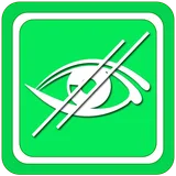 Unseen blue tick No last seen for Whatsapp icon