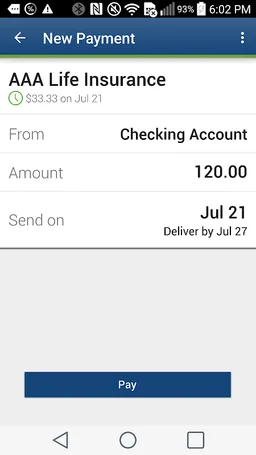 Evansville FCU Mobile Banking screenshot 5