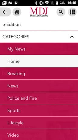 Marietta Daily Journal screenshot 3