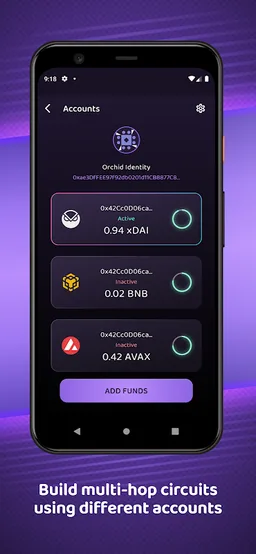 Orchid: VPN, Secure Networking screenshot 5