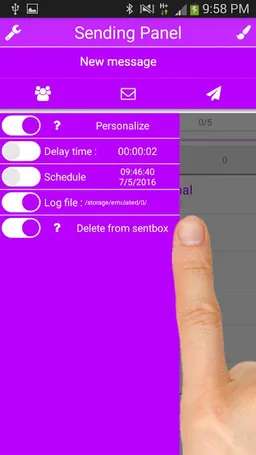 Multi SMS & Group SMS PRO screenshot 8