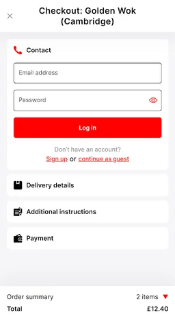Golden Wok, Cambridge screenshot 4