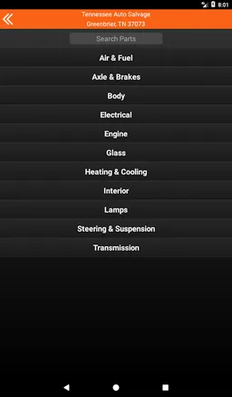 Tennessee Auto Salvage screenshot 5