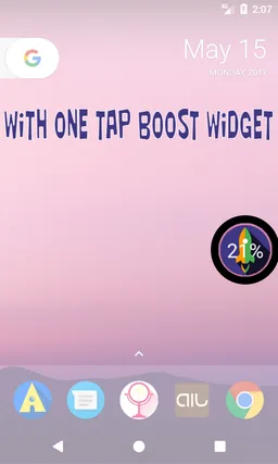 One Tap RAM Booster ✈ screenshot 4
