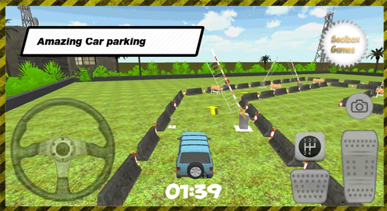 3D Jeep Car Parking screenshot 2
