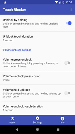 Touch Blocker - Block screen touch screenshot 4