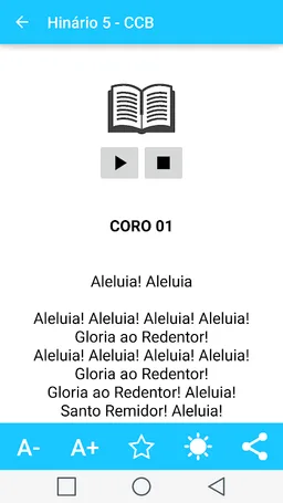 Hinário 5 - CCB screenshot 5