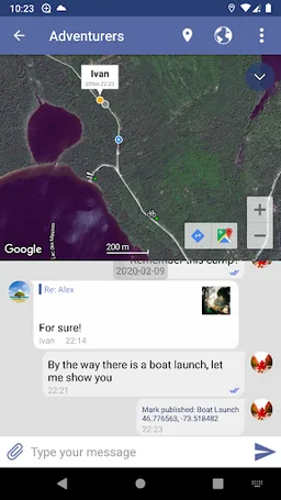Location Chat screenshot 4