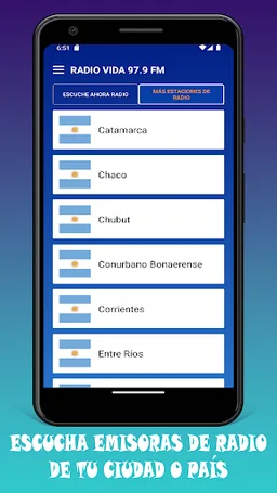 Radio Vida 97.9 Rosario FM App screenshot 4