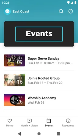 East Coast App screenshot 3