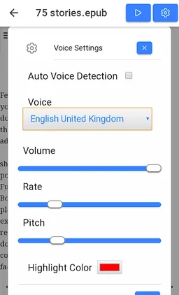 Voice Book Reader screenshot 2