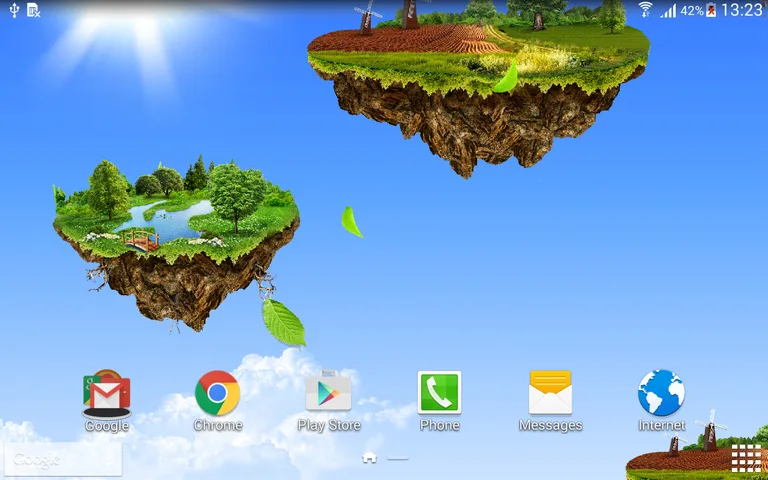 Flying Islands Live Wallpaper screenshot 3