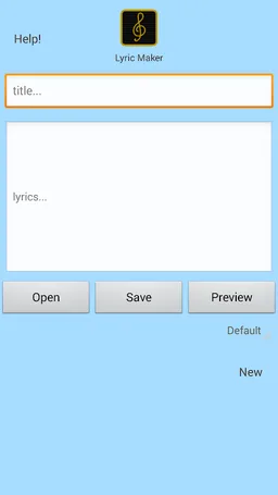 Lyric Maker screenshot 2