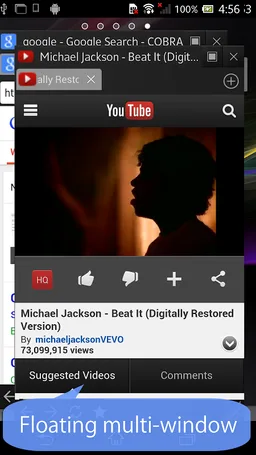 Floating Browser COBRA screenshot 12