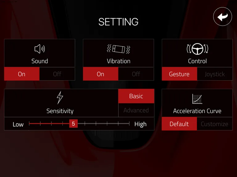 1:50 Bluetooth RC Ferrari screenshot 14